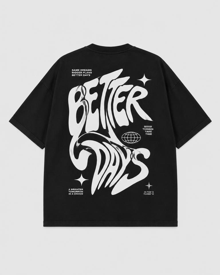 Better Days Monolith Tee back